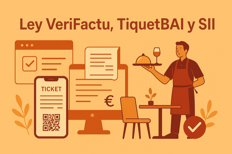 VeriFactu vs TicketBAI vs SII: qué necesita tu restaurante y cómo encaja MyChefTool